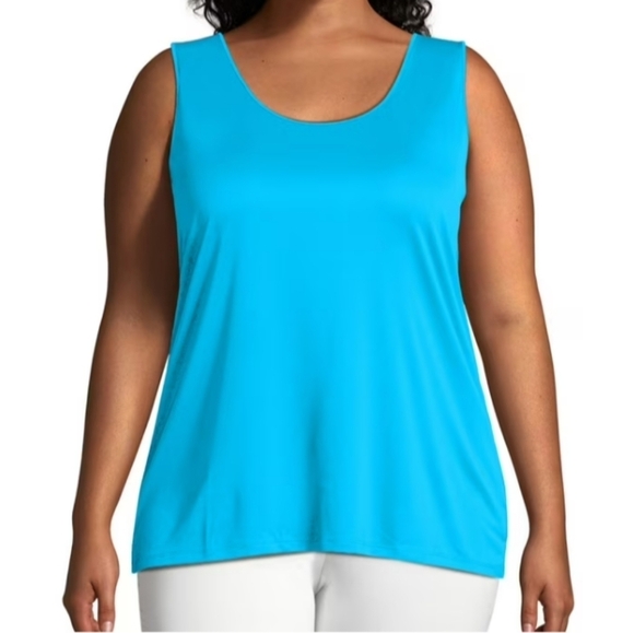 JM collection BUNDLE set of 3 tank tops size XL pink, green & blue - Picture 1 of 9